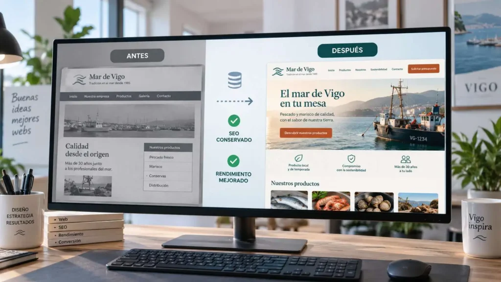 Diseño paginas web Vigo